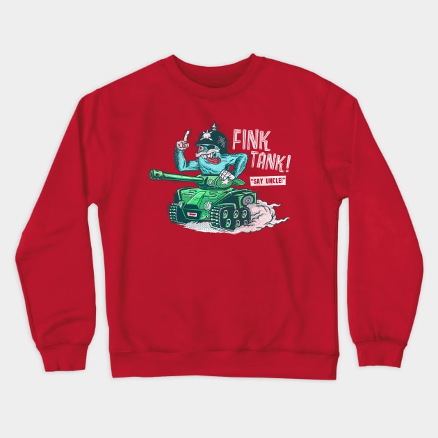 FinkTank Crewneck Sweatshirt by GiMETZCO!